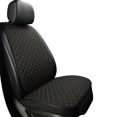 Breathable Linen Car Seat Cover Set  Summer Cushion For Front  Rear Seats Sedan SUV Pickup 2