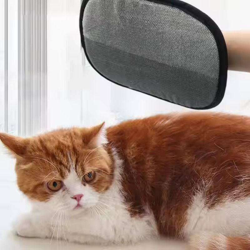 Double Sided Pet Grooming And Hair Removal Glove 4