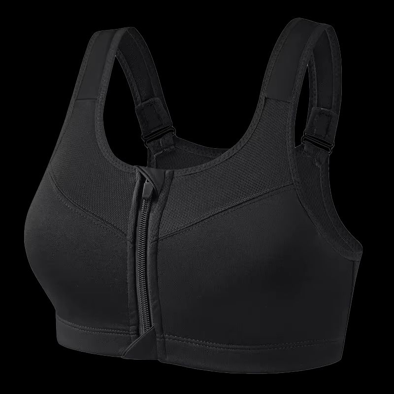 Breathable ShockAbsorbing Sports Bra  QuickDry Support For Yoga Running  Fitness 0