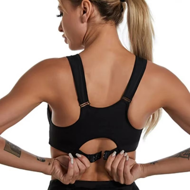 Breathable ShockAbsorbing Sports Bra  QuickDry Support For Yoga Running  Fitness 4