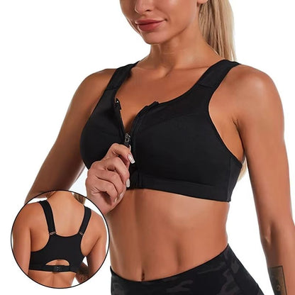 Breathable ShockAbsorbing Sports Bra  QuickDry Support For Yoga Running  Fitness 6