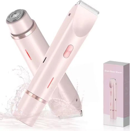 Women 2 In 1 Dual Head Electric Shaver And Bikini Trimmer 5