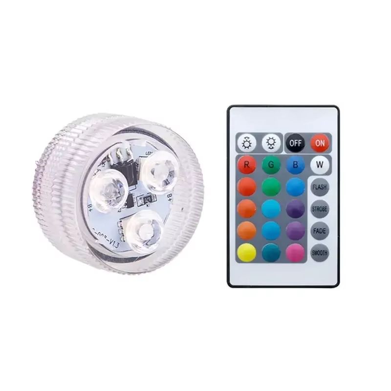 Waterproof LED Pool Lights  BatteryPowered RGB Submersible Decor For Parties  Weddings 7
