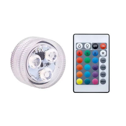 Waterproof LED Pool Lights  BatteryPowered RGB Submersible Decor For Parties  Weddings 7
