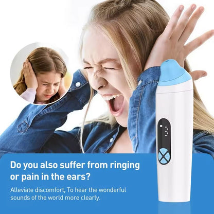 Eustachian Tube Ear Pressure Relief Device for Flying and Tinnitus