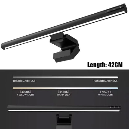 USB Monitor Light Bar With Stepless Dimming  Curved Screen Desk Lamp With RGB Backlight For Eye Com