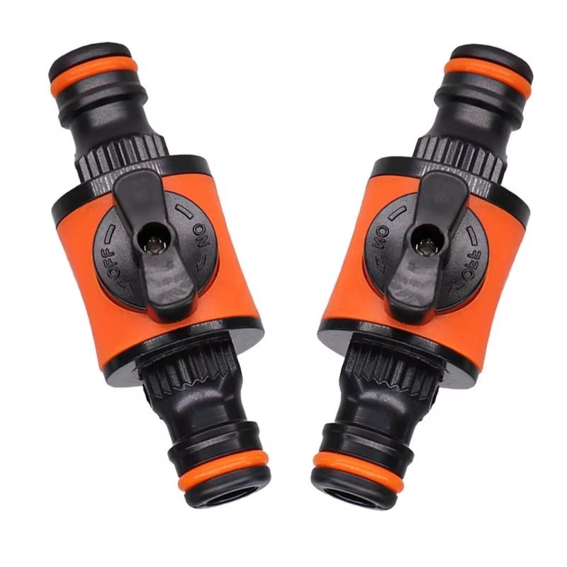 Garden Hose Shut Off Valve  16mm Quick Connect Water Tap Adapter For Irrigation Washing  Outdoor Us 6
