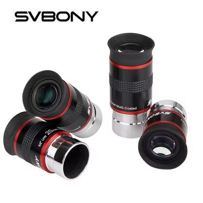 Ultra Wide Angle Telescope Eyepiece 68 Degree FMC 1.25 Inch Lens