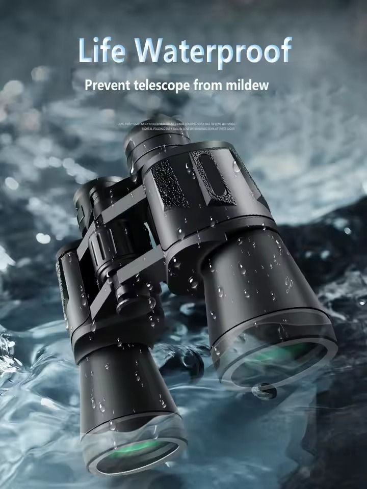Powerful 20x50 HD Binoculars With BAK4 Prism For Outdoor Camping And Travel 5
