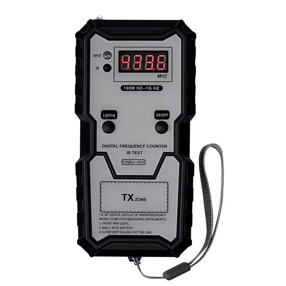 Digital Infrared Frequency Counter 100M1GHz With Illumination For Car Key And Remote Testing 4