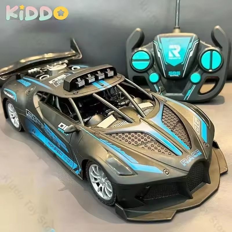 High-Speed RC Drift Racing Car Toy with 2.4G Remote Control for Indoor and Outdoor Fun