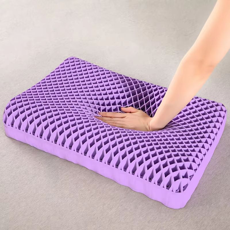 ErgoAi Breathable TPE Cervical Support Pillow Washable Zero Pressure Neck Relief 6