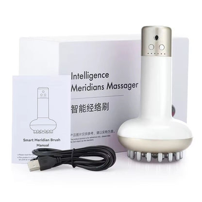 Rechargeable Heated Gua Sha Massager Brush With 69 Levels For Body Shaping And Detox 9