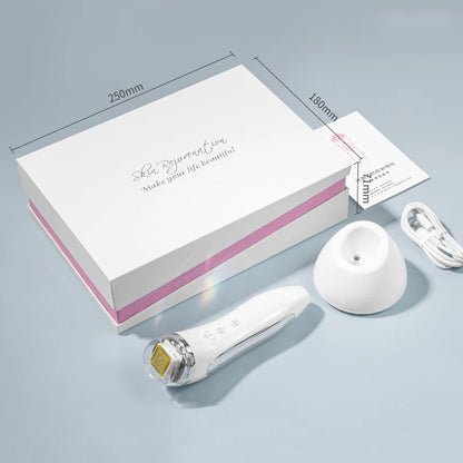 RF Radio Frequency Dot Matrix Face Lifting Massager, Skin Tightening & Wrinkle Remover Facial Machine, Home Anti-Aging