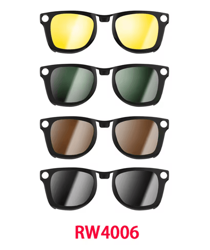 Polarized Clip On Sunglasses For Ray Ban Meta Wayfarer RW4006 RW4008 18