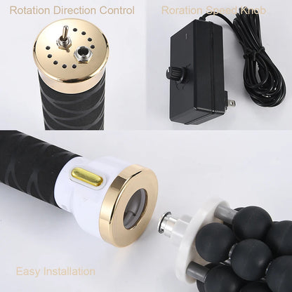 Lymphatic Drainage Rolling Bead Roller, Cellulite Reduction & Body Contouring Massager, Fat Removal Therapy Massage