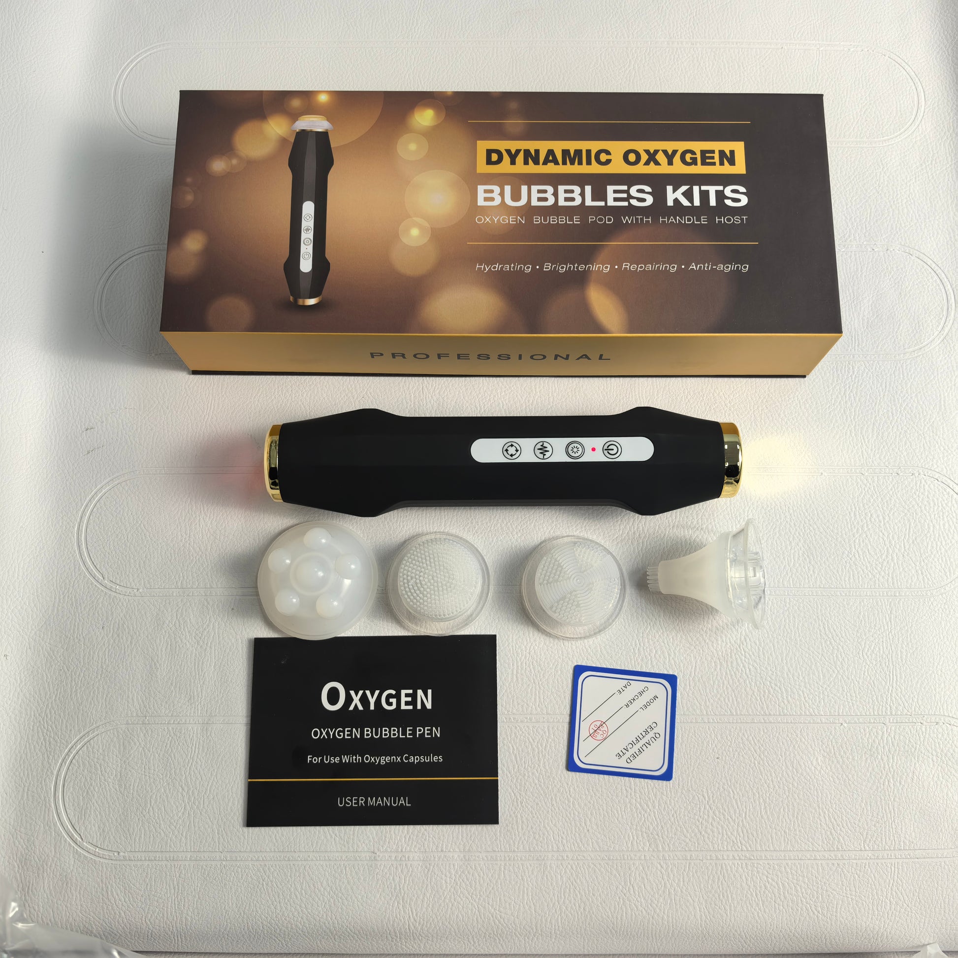 New Arrival Face Cleansing Brush with Oxygen Bubble & Silicone, Pore Cleaner Skin Rejuvenation Beauty Tool for Facial