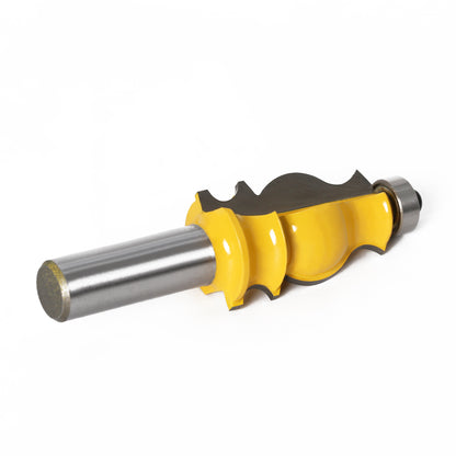 Molding Router Bit 1/2" Shank, Tenon Cutter, 8mm 12mm Shank for Woodworking, Architectural Router Bit for Wood Trim