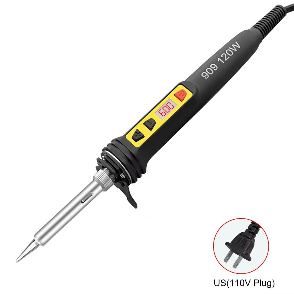 HighPrecision 120W Digital Soldering Iron Kit With Adjustable Temperature  Fast HeatUp 1