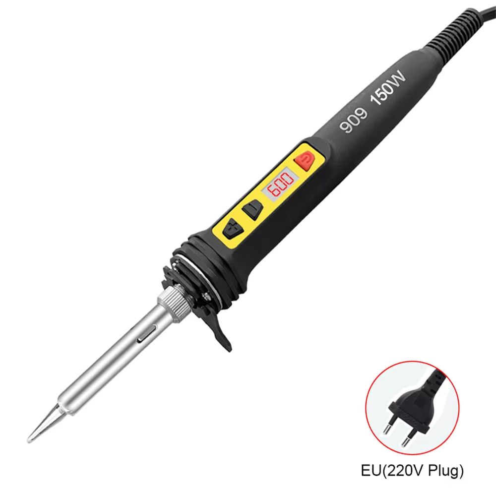 HighPrecision 120W Digital Soldering Iron Kit With Adjustable Temperature  Fast HeatUp 5