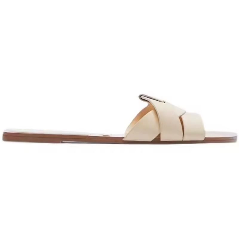 Women Flat Fish Mouth Sandals Casual Sexy Beach Slippers 6