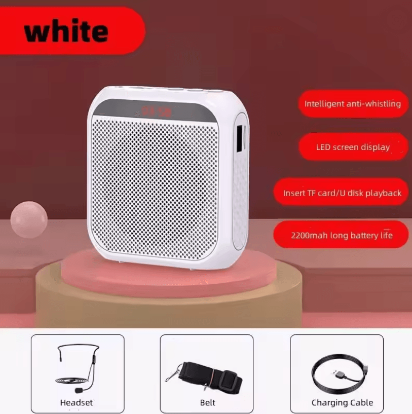 Portable Megaphone Speaker With Microphone For Teachers Events And Crowd Control 3