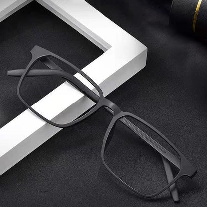 Pure Titanium AntiBlue Light Reading Glasses For Men Presbyopia Eyewear With Diopter Strengths 2