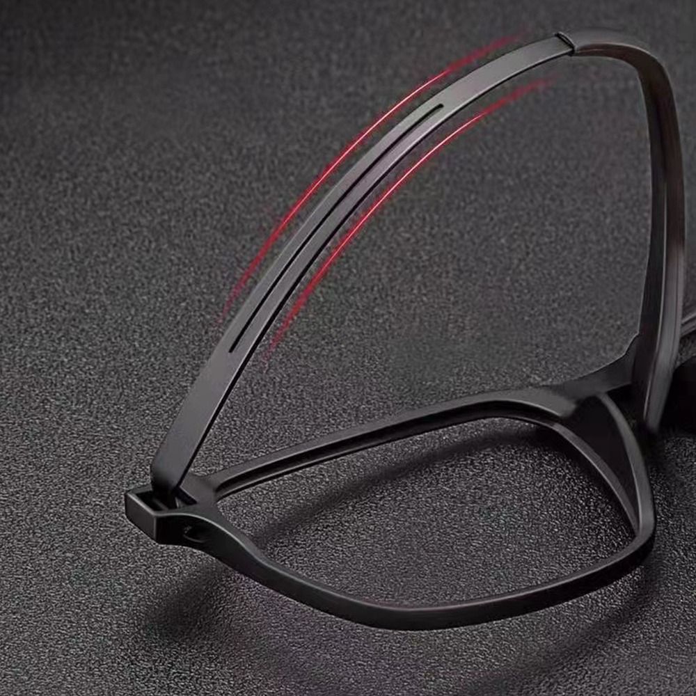 Pure Titanium AntiBlue Light Reading Glasses For Men Presbyopia Eyewear With Diopter Strengths 4