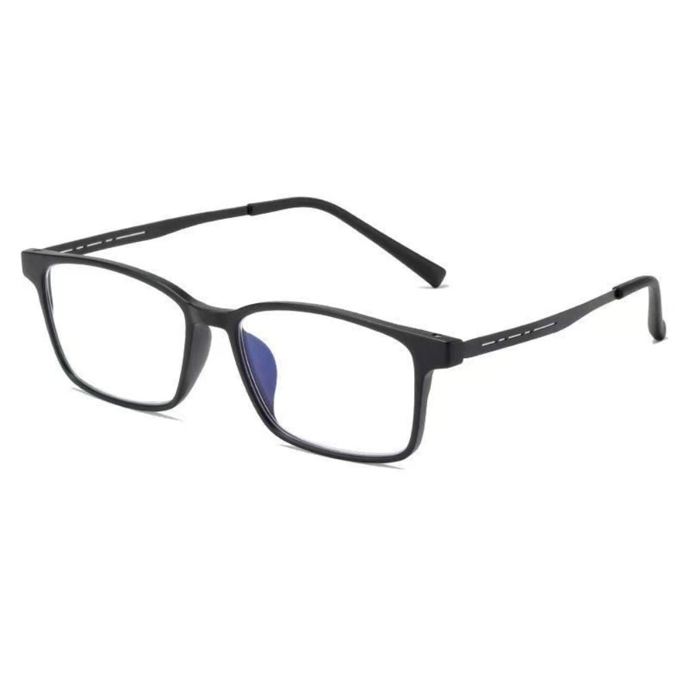 Pure Titanium AntiBlue Light Reading Glasses For Men Presbyopia Eyewear With Diopter Strengths 6