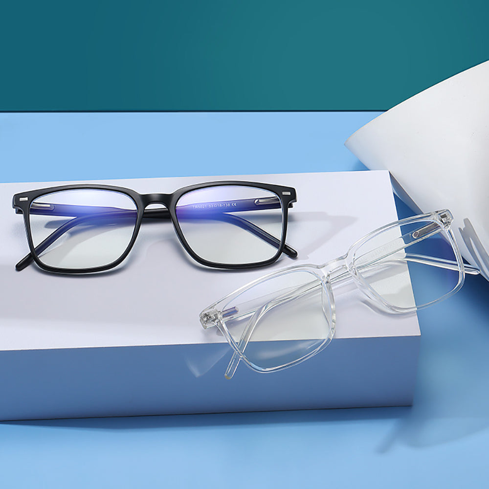Premium Blue Light Blocking Men's Glasses Gaming Anti Ray Eyeglasses for Computer & Transparent Fashion Eyewear