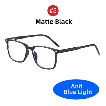 Premium Blue Light Blocking Men's Glasses Gaming Anti Ray Eyeglasses for Computer & Transparent Fashion Eyewear