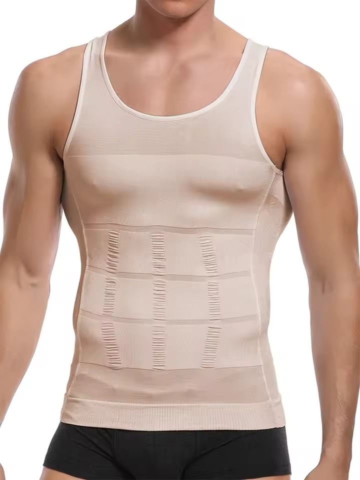 Mens Compression Shaper Tank Top For Abs And Tummy Control 11