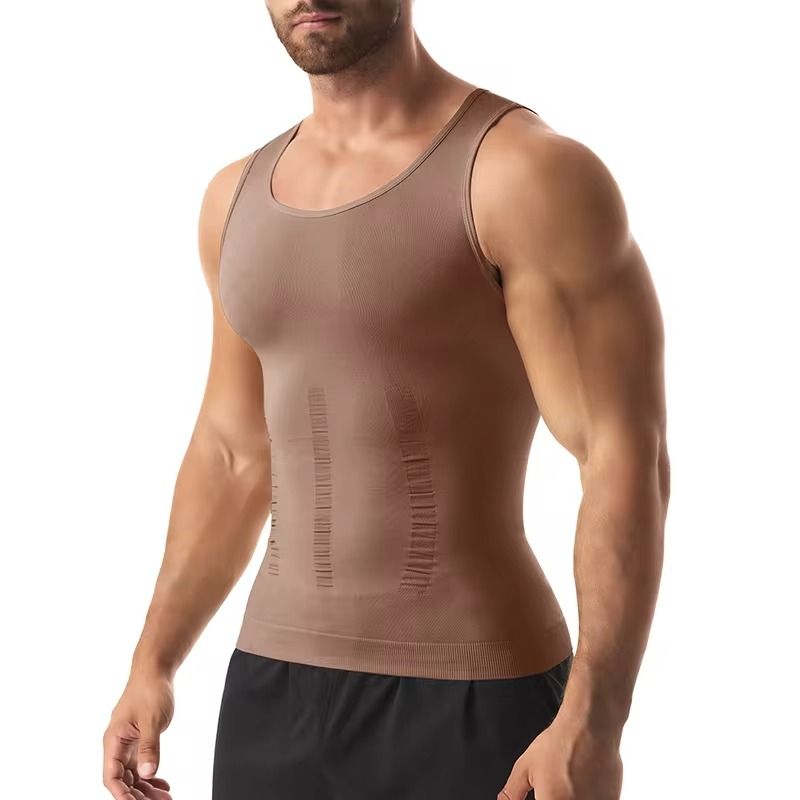 Mens Compression Shaper Tank Top For Abs And Tummy Control 14