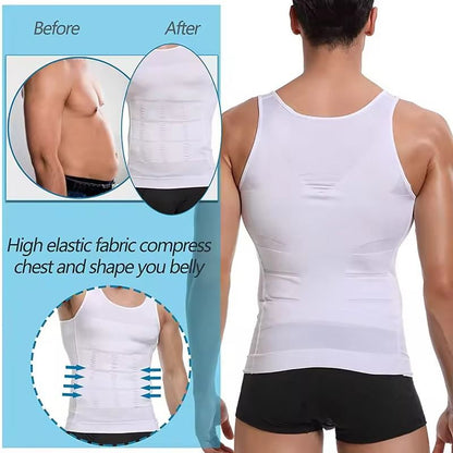 Mens Compression Shaper Tank Top For Abs And Tummy Control 3