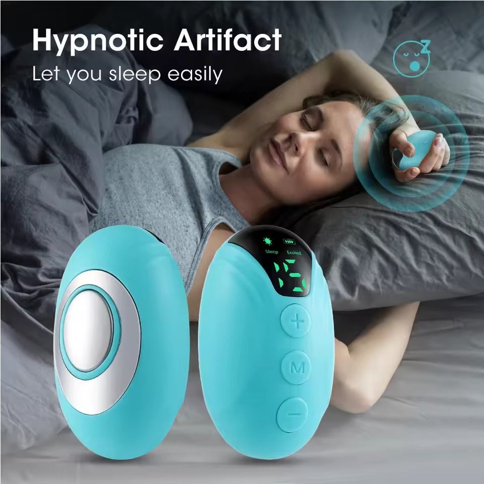 Handheld Microcurrent Sleep Aid Device for Anxiety Relief and Better Sleep