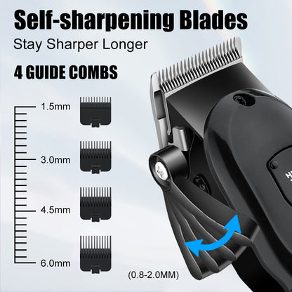 Hair Cutting Machine Trimmer For Men Professional Electric Barber Shop Hair Trimmers Cordless Hair  2