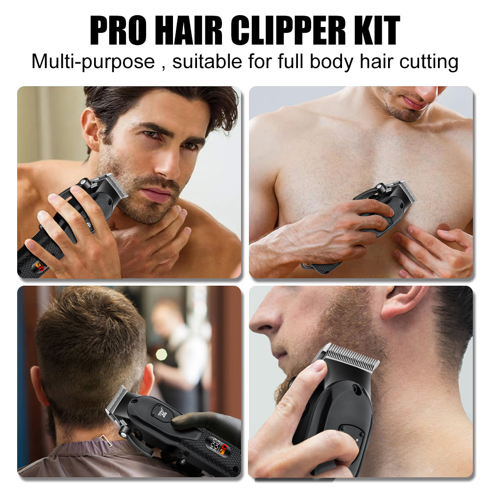 Hair Cutting Machine Trimmer For Men Professional Electric Barber Shop Hair Trimmers Cordless Hair  5