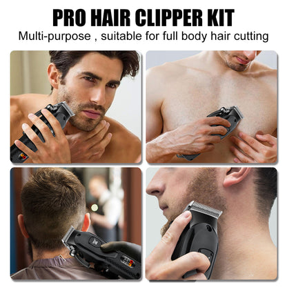 Hair Cutting Machine Trimmer For Men Professional Electric Barber Shop Hair Trimmers Cordless Hair  5