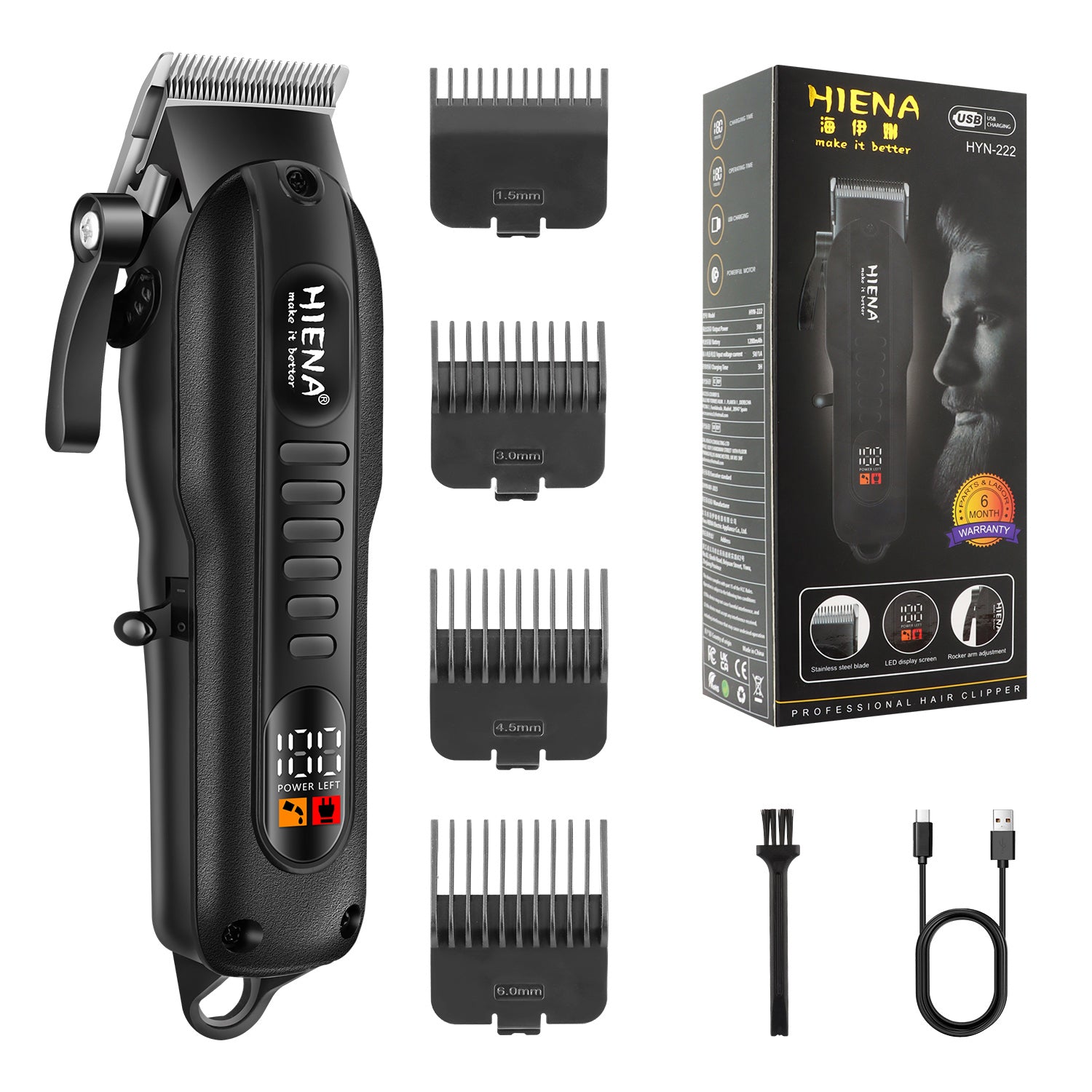 Hair Cutting Machine Trimmer For Men Professional Electric Barber Shop Hair Trimmers Cordless Hair  7