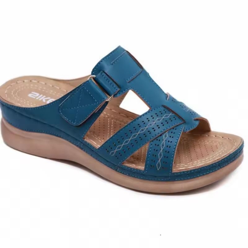 Summer Wedge Sandals For Women  Orthopedic Open Toe AntiSlip Platform Shoes 2