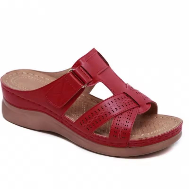 Summer Wedge Sandals For Women  Orthopedic Open Toe AntiSlip Platform Shoes 3