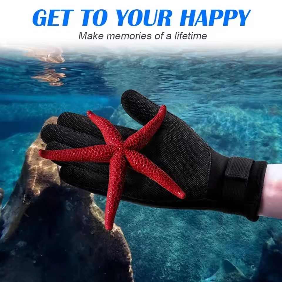 3mm Neoprene Wetsuit Gloves Thermal Anti Slip Diving And Surfing Gloves For Swimming And Kayaking 4