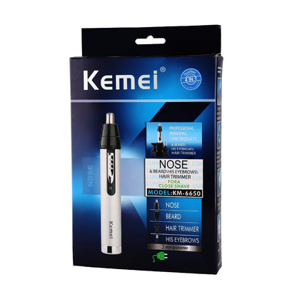 All In One Rechargeable Nose And Ear Hair Trimmer For Men Original Beard Eyebrow Grooming Kit Elect 4