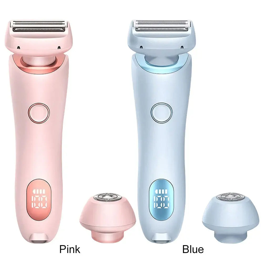 Electric Razor for Women Waterproof Bikini Trimmer & Facial Hair Shaver, Hair Removal for Body, Legs, Underarms