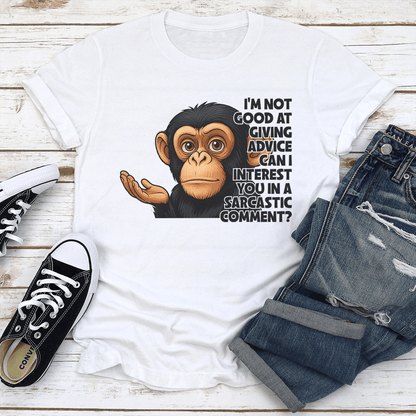 Im Not Good At Giving Advice Tee 2