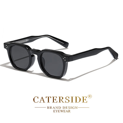 Retro Punk Men Sunglasses Small Frame Square Personalized Design Sun Glasses For Women Travel Party 3