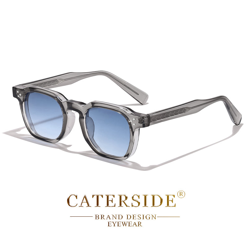 Retro Punk Men Sunglasses Small Frame Square Personalized Design Sun Glasses For Women Travel Party 4