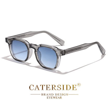 Retro Punk Men Sunglasses Small Frame Square Personalized Design Sun Glasses For Women Travel Party 4