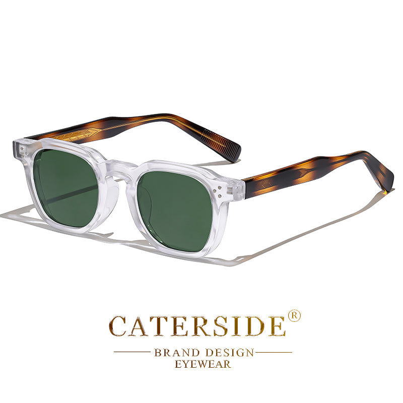 Retro Punk Men Sunglasses Small Frame Square Personalized Design Sun Glasses For Women Travel Party 6