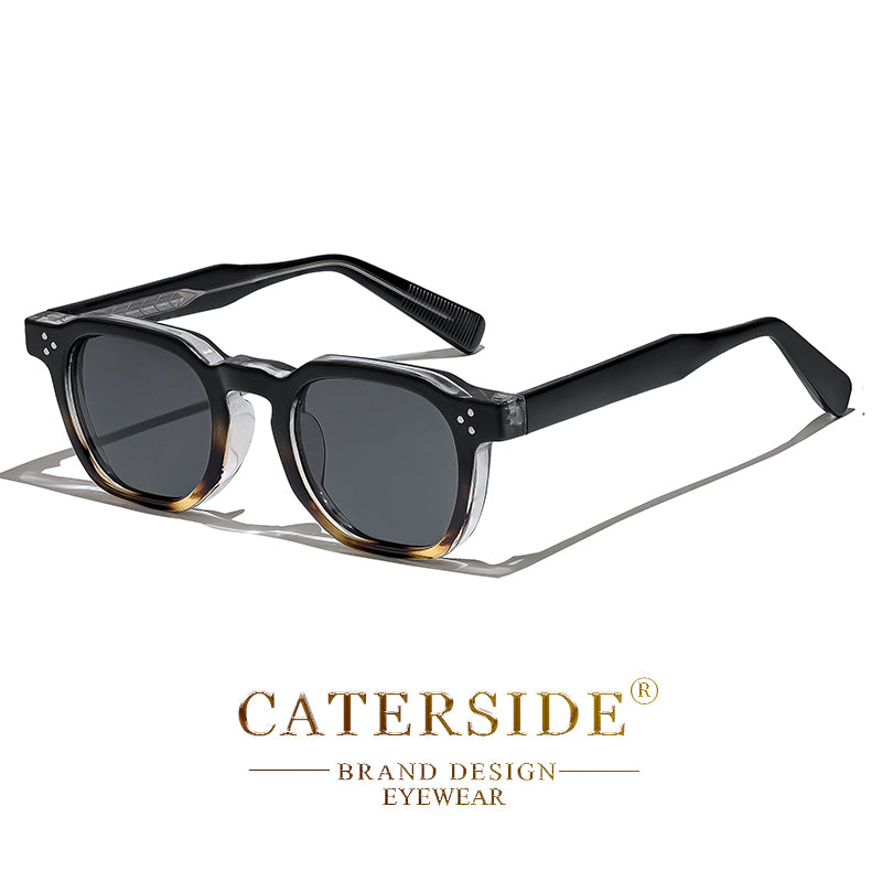 Retro Punk Men Sunglasses Small Frame Square Personalized Design Sun Glasses For Women Travel Party 7